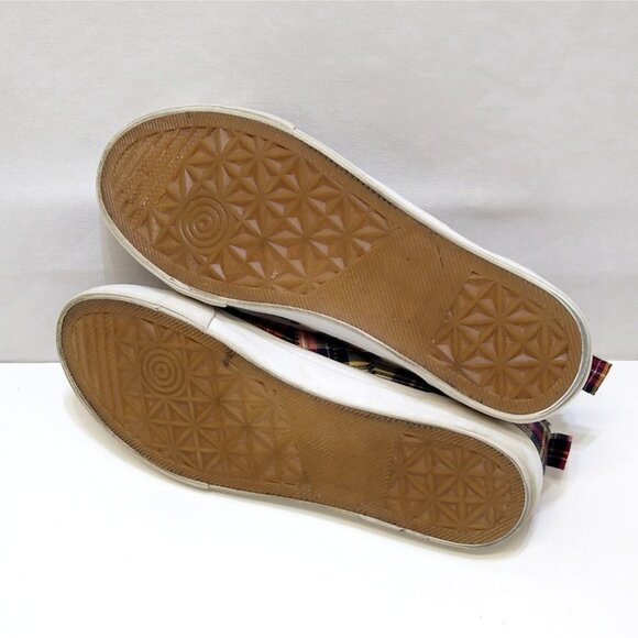 Jellypop Plaid Canvas Comfort Fit Women's 8.5M Sneakers Everyday Go Fasters - Picture 6 of 8